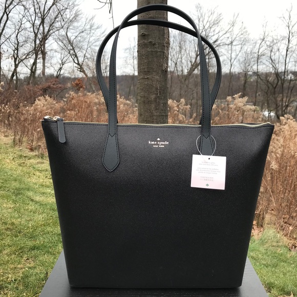 kate spade Handbags - Kate Spade Glitter Joeley Tote Black